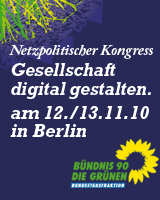 Netzpolitischer Kongress – Gesellschaft digital gestalten. 11.&12.11.2010 in Berlin
